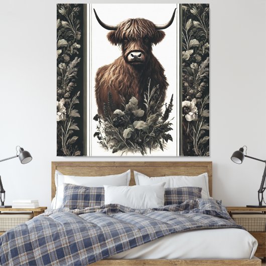 Toile Boho Highland (Insitu(Chambre))