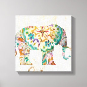 Toile Boho Paisley Elephant I