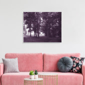 Toile Bois, Bute Park Cardiff - BW violet (Insitu(Salon))
