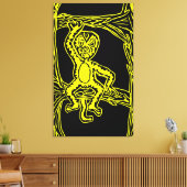 Toile bois de singe (Insitu(Salon))