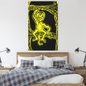 Toile bois de singe (Insitu(Chambre))