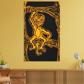 Toile bois de singe (Insitu(Salon))