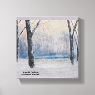 TOILE "BOIS D'HIVER"