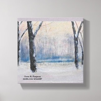 TOILE "BOIS D'HIVER"