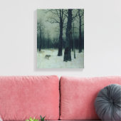 Toile Bois en hiver, 1885 (Insitu(Salon))