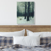 Toile Bois en hiver, 1885 (Insitu(Chambre))