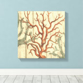 Toile Bois et petit corail (Insitu (Plancher de Bois))