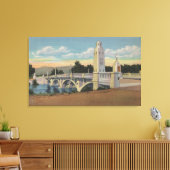 Toile Boise, ID - Vue du pont de la rivière Boise (Insitu(Salon))