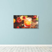 Toile boisson alcoolisée (Insitu (Plancher de Bois))