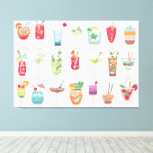 Toile Boissons de plage (Insitu (Plancher de Bois))