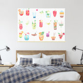 Toile Boissons de plage (Insitu(Chambre))