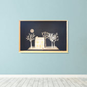 Toile Boîte à lumière du chalet 2012 (Insitu (Plancher de Bois))