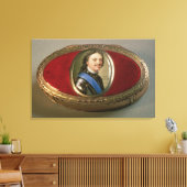 Toile Boîte à neige avec portrait miniature Peter (Insitu(Salon))