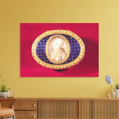 Toile Boîte à nuffettes avec portrait miniature de Louis (Insitu(Salon))