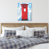 Toile Boîte britannique rouge de courrier (Insitu(Chambre))