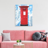 Toile Boîte britannique rouge de courrier (Insitu(Salon))