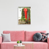 Toile Boîte de téléphone rouge (Insitu(Salon))