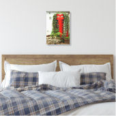 Toile Boîte de téléphone rouge (Insitu(Chambre))