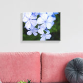 Toile Bokeh Floral Bleu (Insitu(Salon))