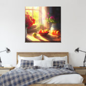 Toile Bol de Fruit et Fleurs au soleil 9 (Insitu(Chambre))