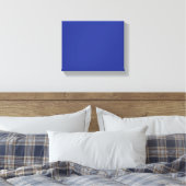 Toile Bold Minimal Wedding Invite in Deep Blue (Insitu(Chambre))