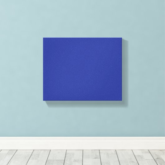 Toile Bold Minimal Wedding Invite in Deep Blue (Insitu (Plancher de Bois))