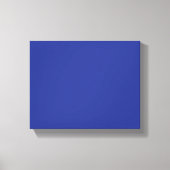 Toile Bold Minimal Wedding Invite in Deep Blue (Recto)