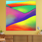 Toile Bold Rainbow Hills (Insitu(Salon))