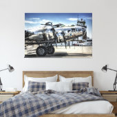 Toile Bombardier 2ème guerre mondiale classique b-17 (Insitu(Chambre))