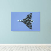 Toile Bombardier Vulcain en vol (Insitu (Plancher de Bois))