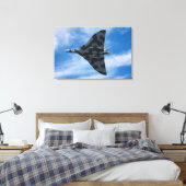 Toile Bombardier Vulcain en vol (Insitu(Chambre))