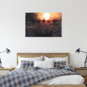 Toile Bombe Lancaster au-dessus de la cathédrale de Linc (Insitu(Chambre))