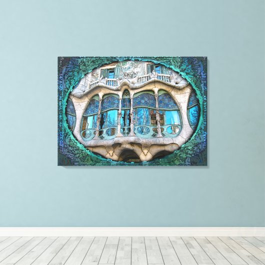 Toile Bon Gaudi ! (Insitu (Plancher de Bois))