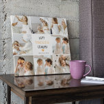 Toile Bon thanksgiving photo Collage moderne grand-mère<br><div class="desc">Meilleur Cadeau Pour Votre Grand-Mère,  Collage De Thanksgiving Personnalisé Photo Et Texte Aux Couleurs D'Automne. Bon thanksgiving grand-mère.</div>