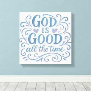 Toile Bon Typographie est Bon Fantaisiste