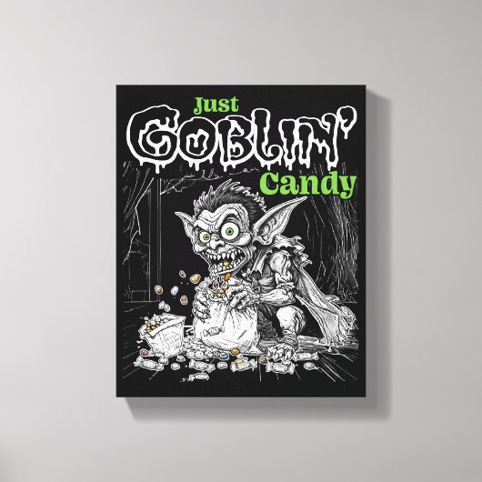 Toile Bonbons de Just Goblin pour des objets plus sombre (Recto)