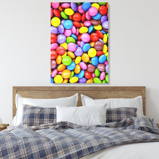 Toile Bonbons, douceurs colorées (Insitu(Chambre))