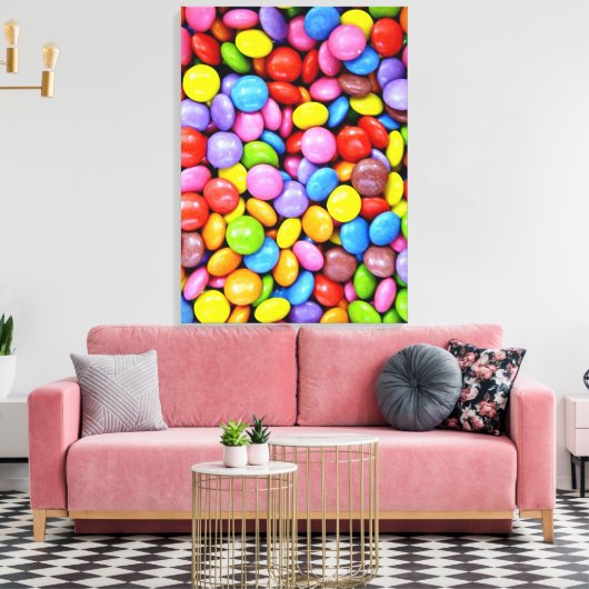 Toile Bonbons, douceurs colorées (Insitu(Salon))
