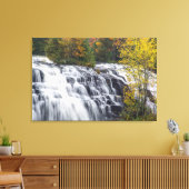 Toile Bond Falls À L'Automne Près De Paulding, Michigan (Insitu(Salon))