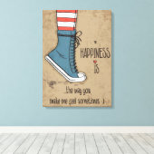 Toile Bonheur (Insitu (Plancher de Bois))