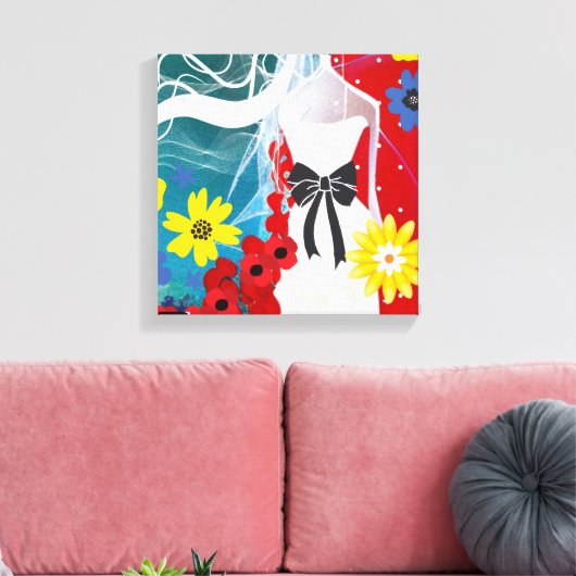 Toile Bonheur de mariée (Insitu(Salon))