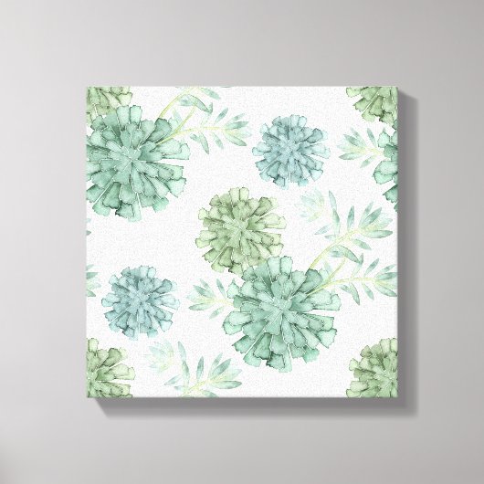 Toile Bonheur plante | Motif réussi (Recto)