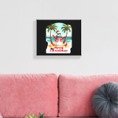 Toile bonhomme de neige de Noël (3) (Insitu(Salon))