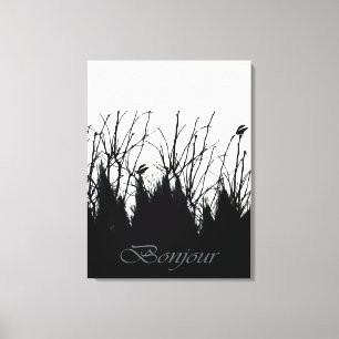 Toile Bonjour