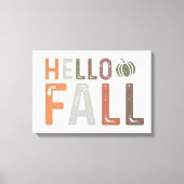 Toile Bonjour Automne (Recto)