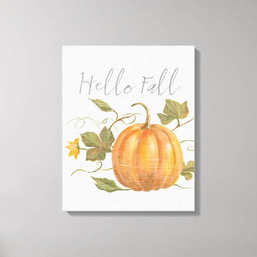 Toile Bonjour automne (Recto)