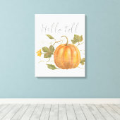 Toile Bonjour automne (Insitu (Plancher de Bois))