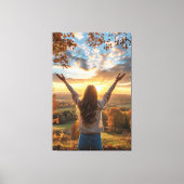 Toile Bonjour automne (Recto)