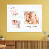 Toile Bonjour bébé (Insitu(Salon))