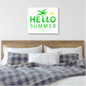 Toile Bonjour été (Insitu(Chambre))